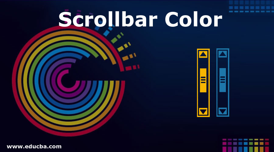 windows scroll bar color