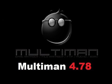 how to use multiman ps3